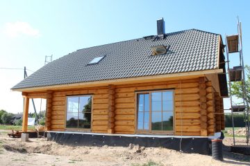 Kõlli handcrafted log home