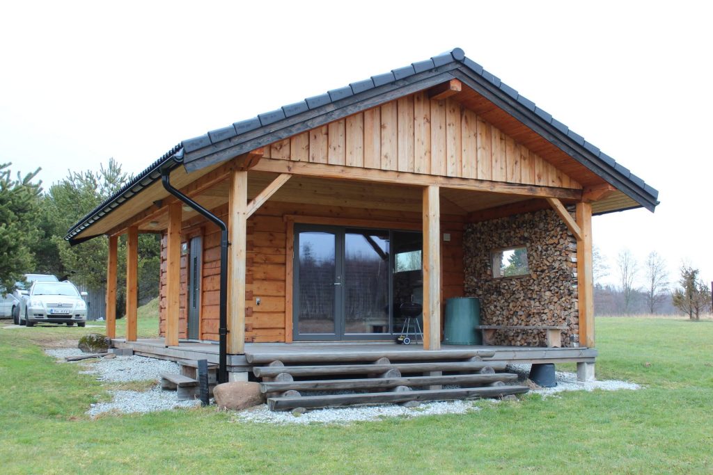 Log sauna in Lemmak
