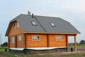 building a log home „karp kinni“